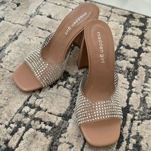 Embellished Mule Sandals